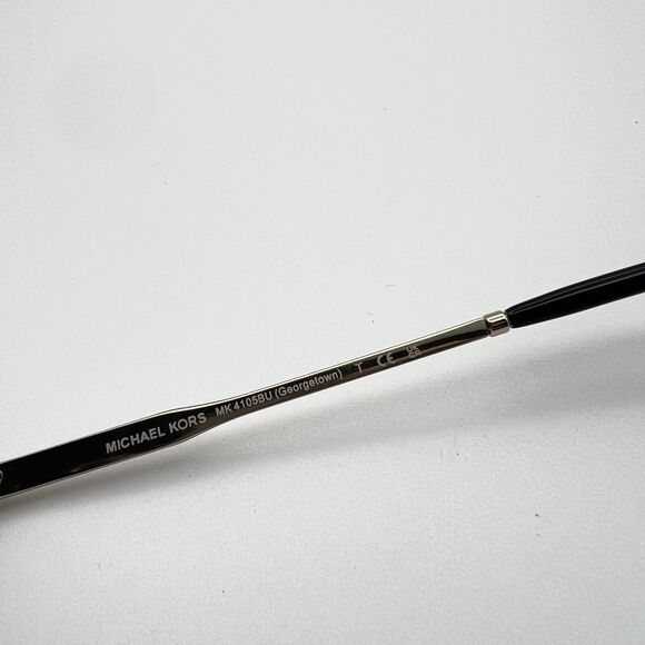 Michael Kors Black and Gold Cat-Eye Glasses - Picture 6 of 7